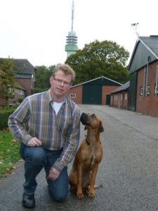 jan met hond